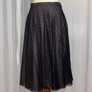 Victoria’s Secret/Moda International tulle/polkadot circle skirt-NWT-noted flaws